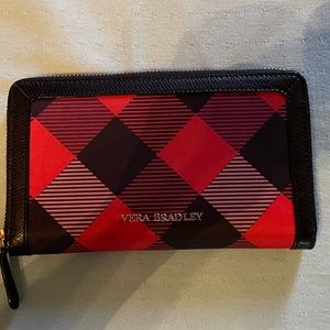 NWOT VERA BRADLEY
BUFFALO CHECK BURNT ORANGE
ACCORDION WALLET